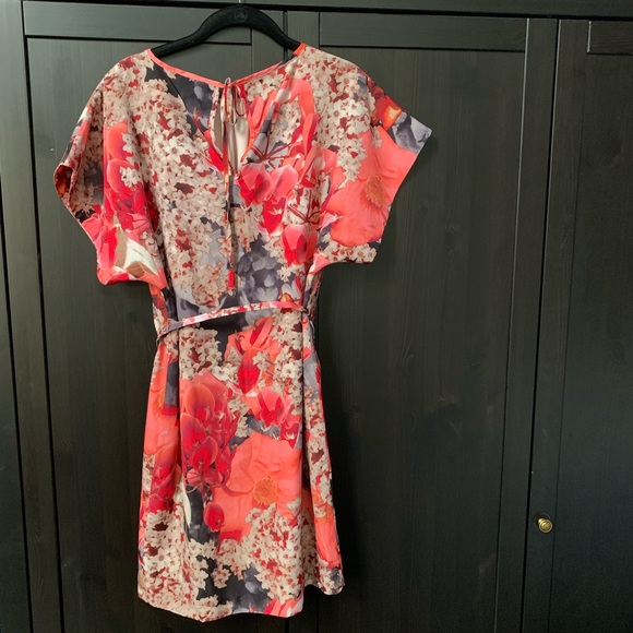 Ted Baker London Belted Cocktail Dress - Picture 2 of 3